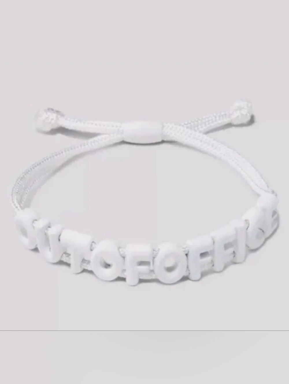 Sugarfix by BaubleBar White Out Of Office Pull-Tie Bracelet